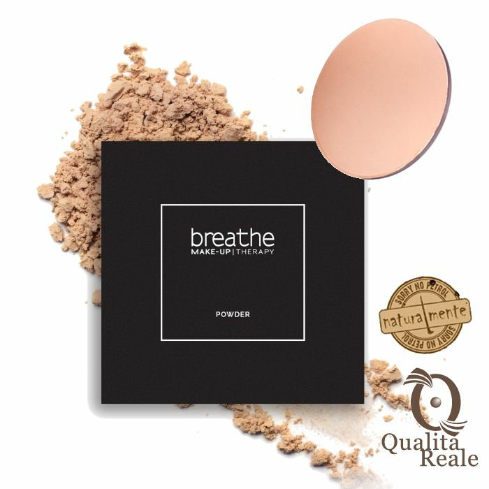 Naturalmente breathe Compact powder #02 Sand