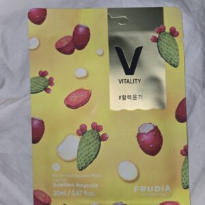 Fruidia My Orchard Cactus squeeze mask
