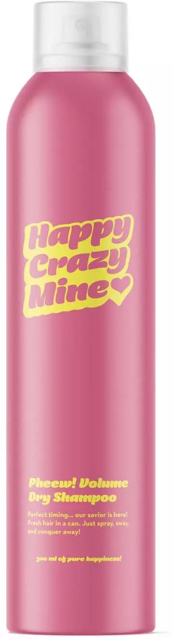 Happy crazy mine pheew! volume dry shampoo