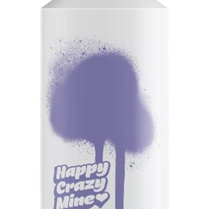 Happy crazy mine 
color spray purple